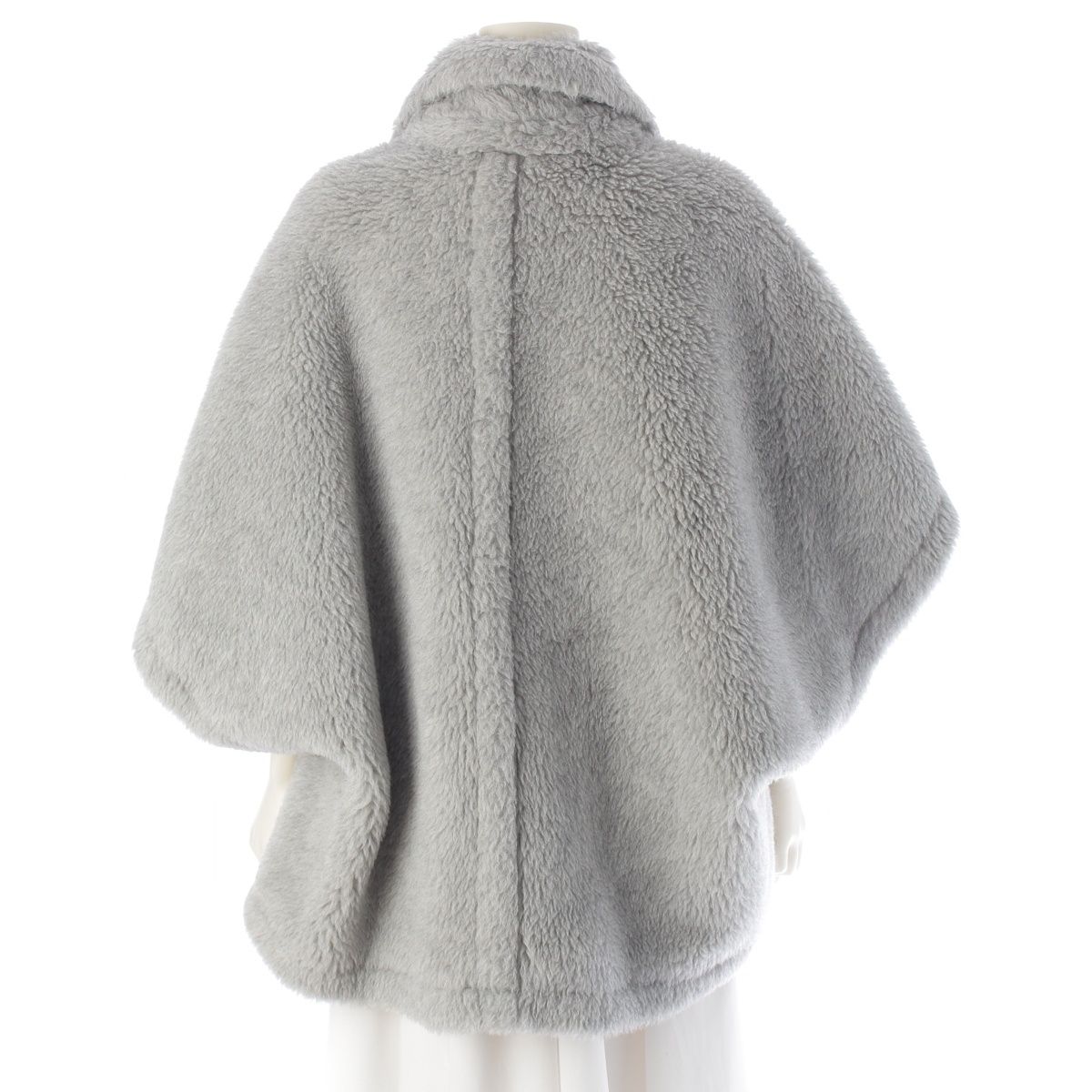 マックスマーラ ウール アルパカ シルク TEBE2 テディベア ケープ