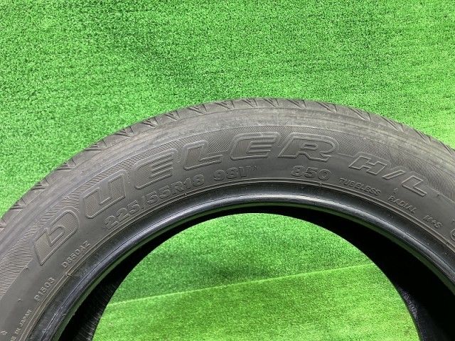 BRIDGESTONE サマー ブリヂストン デューラーH/L850 225/55R18 2本 3