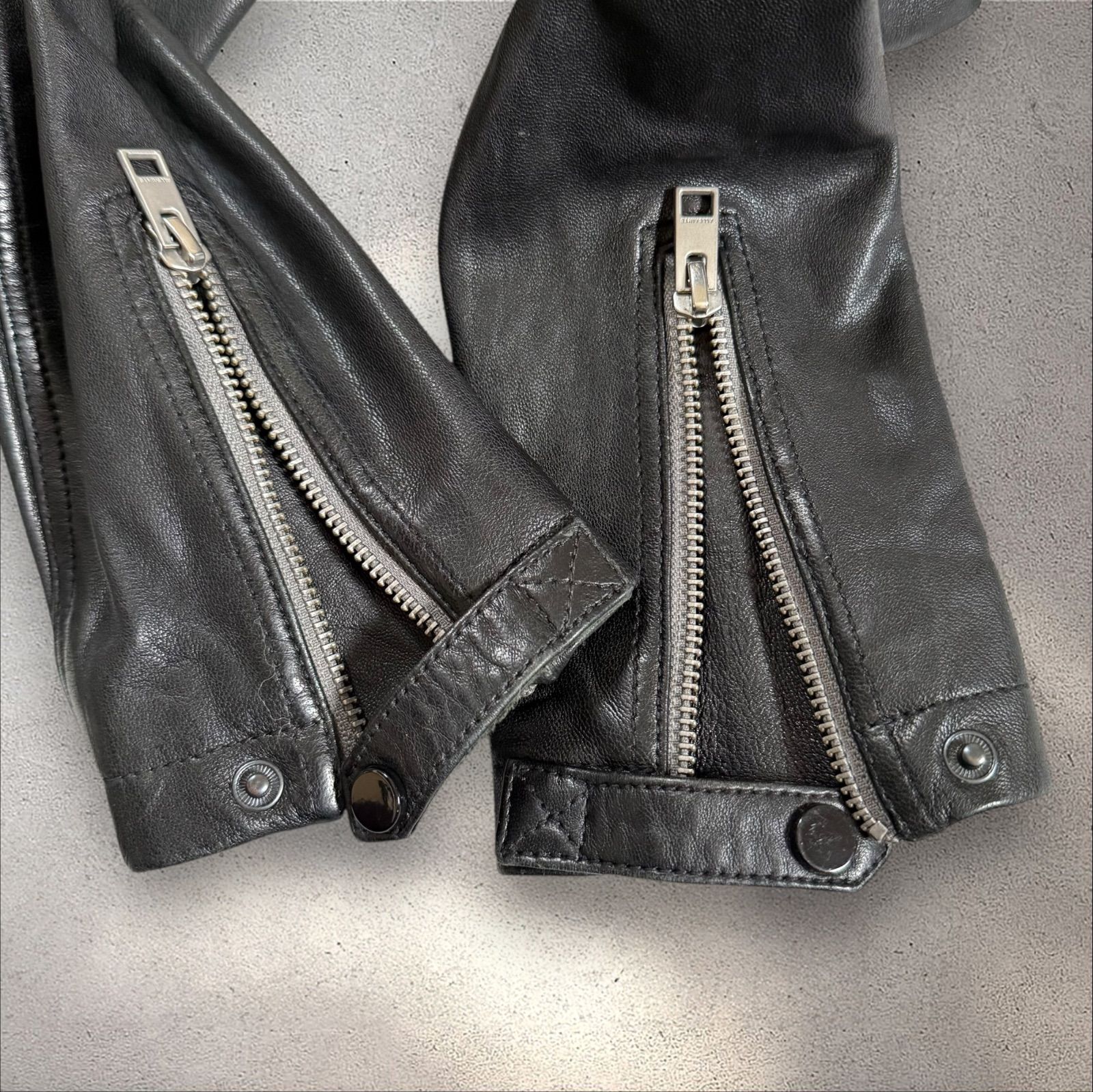 美品】オールセインツ Sサイズ コンロイ ライダース レザーバイカー 