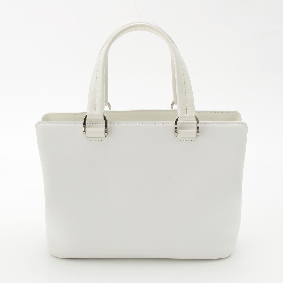 ロンシャン オノレ レザー 2way ショルダー トートバッグ ホワイト