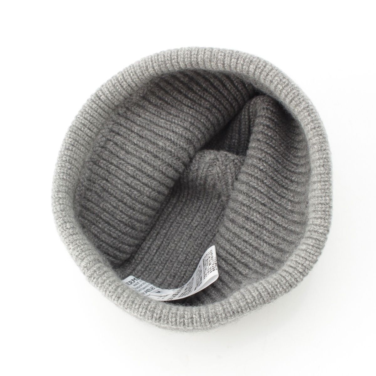 エルメス ヘヴン シャルボン シェーヌダンクル カシミヤ ビーニー