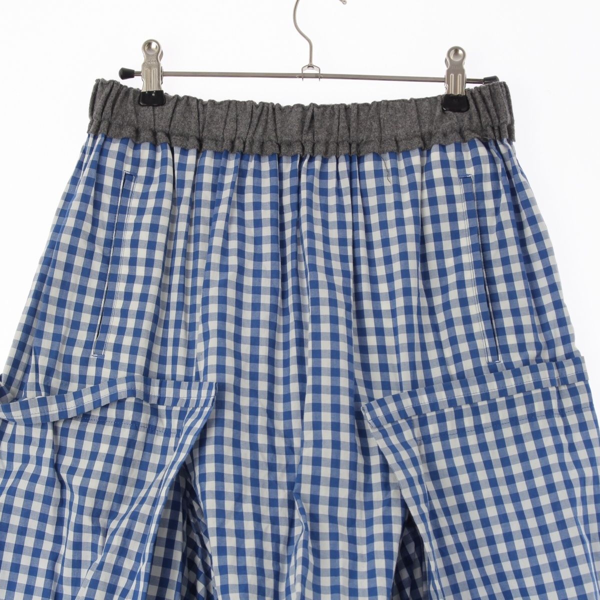 コムデギャルソンコムデギャルソン　ギンガムチェック サルエルパンツ XS コムデギャルソンコムデギャルソン ギンガムチェック サルエルパンツ