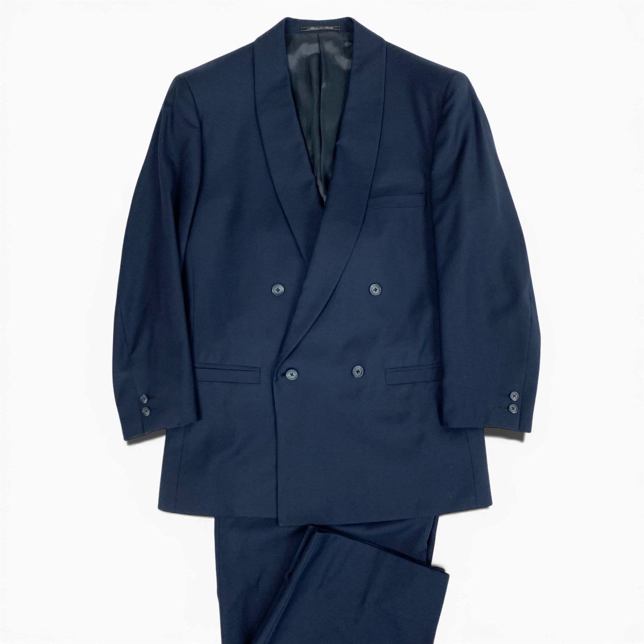 Gianni Versace ダブル セットアップ スーツ　イタリア製 37a19 【美品】 GIANNI VERSACE ジャンニ ヴェルサーチ セットアップ