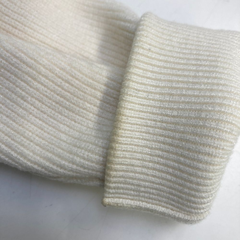 サイズ：M BEAMS GOLF ビームスゴルフ 中綿切替 長袖ニットブルゾン