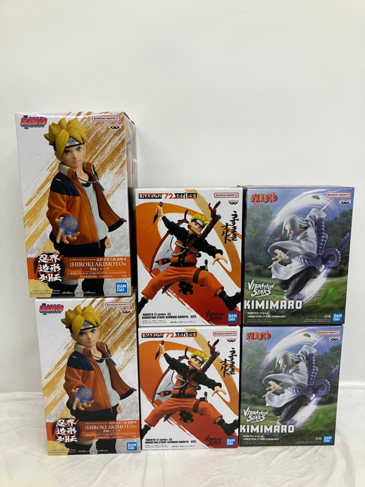 未開封 ナルト フィギュア 3種6個セット LF1624 f101 - メルカリ
