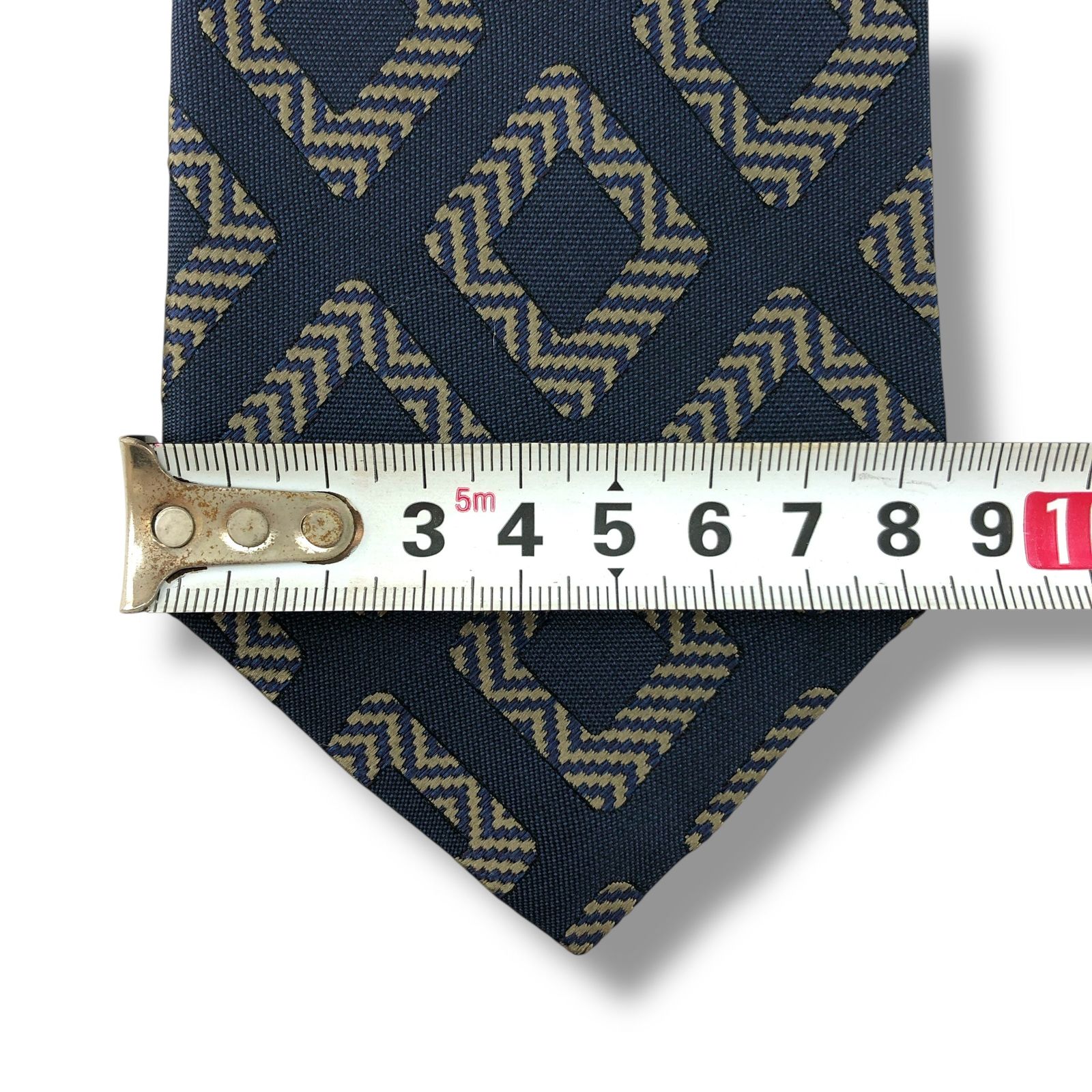 7883】良品！イブサンローラン ネクタイ ネイビー系 - メルカリ