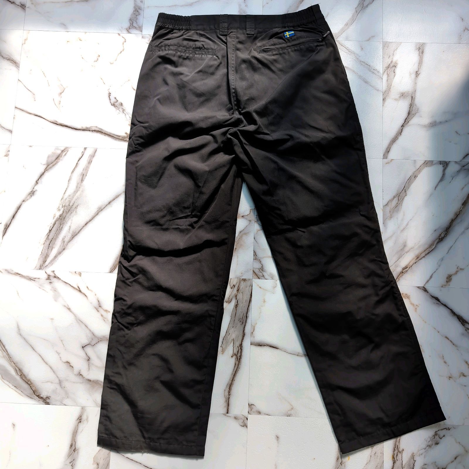 FJALL RAVEN fr-4321 ラインドパンツ G-1000 裏起毛 暖 黒 XL 