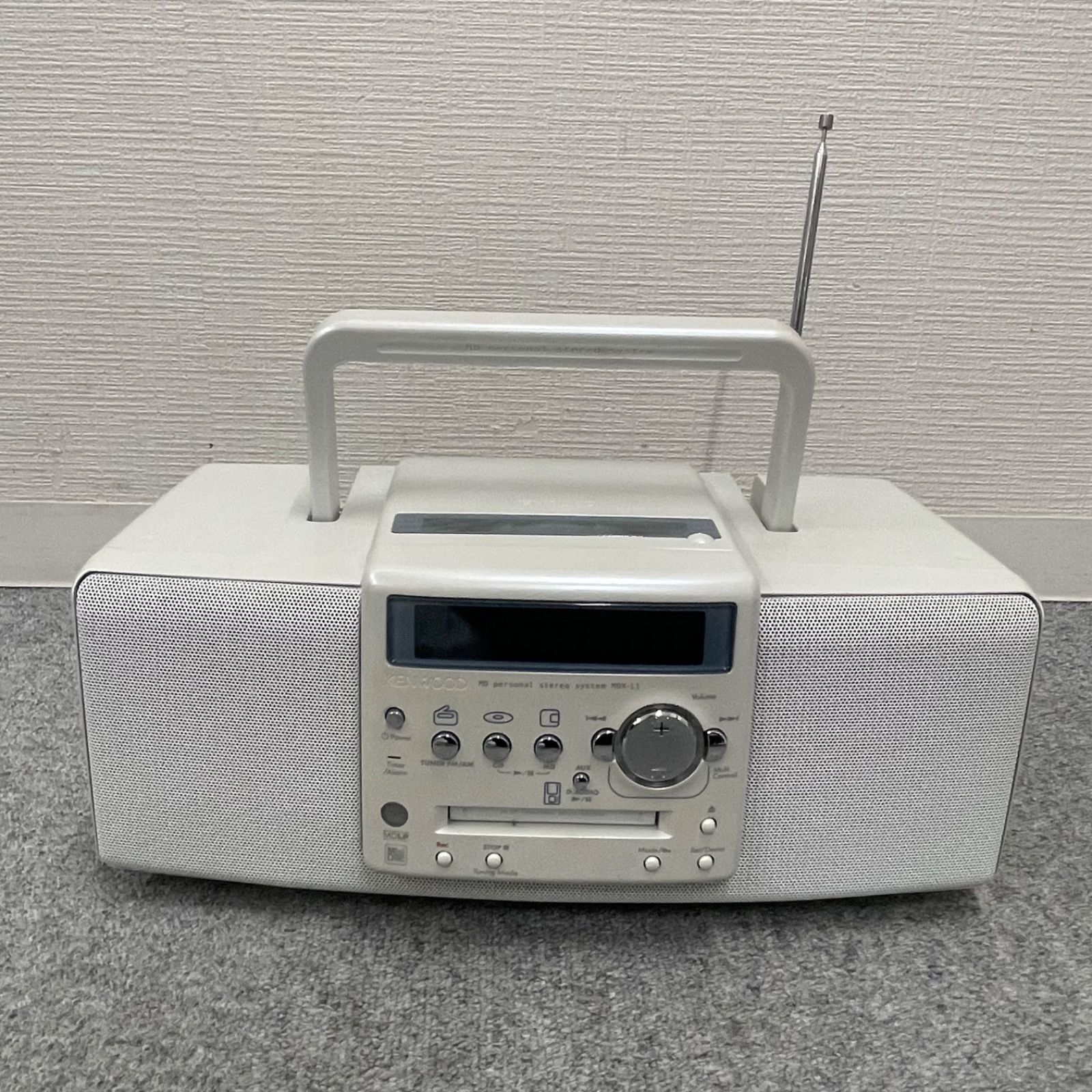 ♒KENWOOD MDパーソナルステレオシステム MDX-L1 Amazon.co.jp: ケンウッド CD・MD・ラジオパーソナルステレオシステム