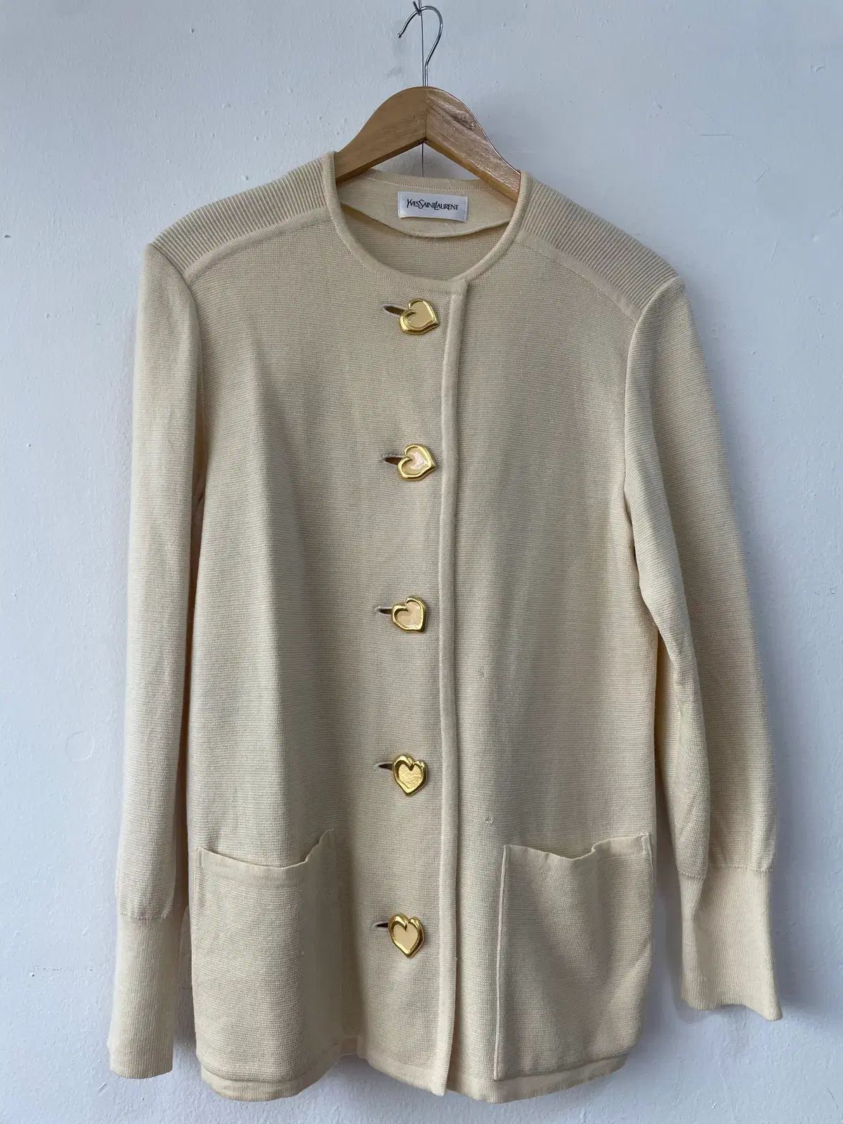 YVES SAINT LAURENT イヴ・サンローラン レディース ラウンドネック