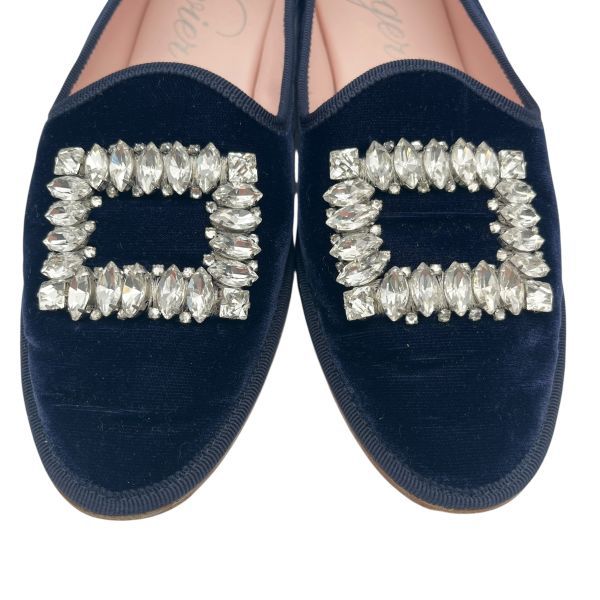 ロジェヴィヴィエ Roger Vivier ローファー ビジュー付 オペラ