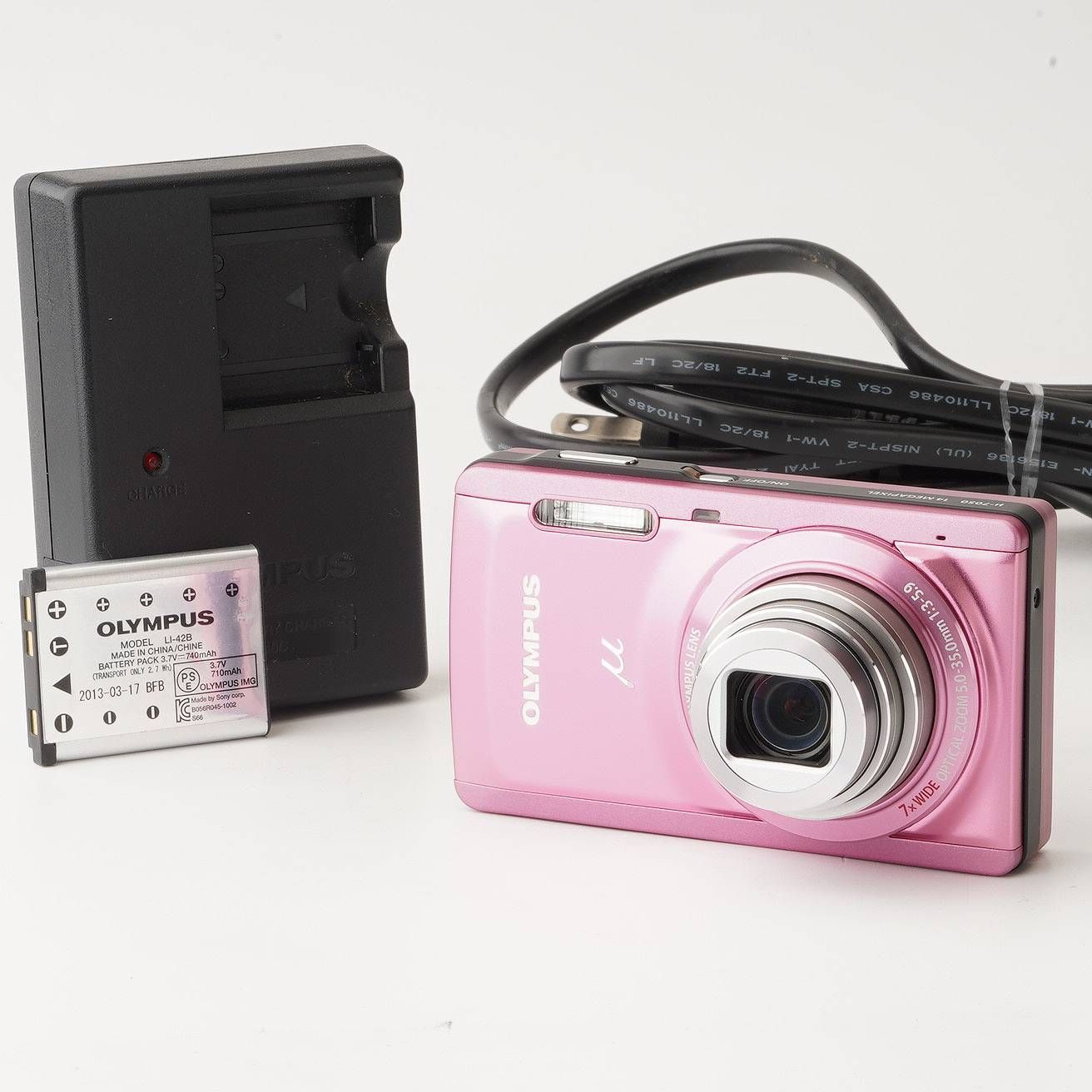 オリンパス Olympus μ mju 7050 Pink - メルカリ