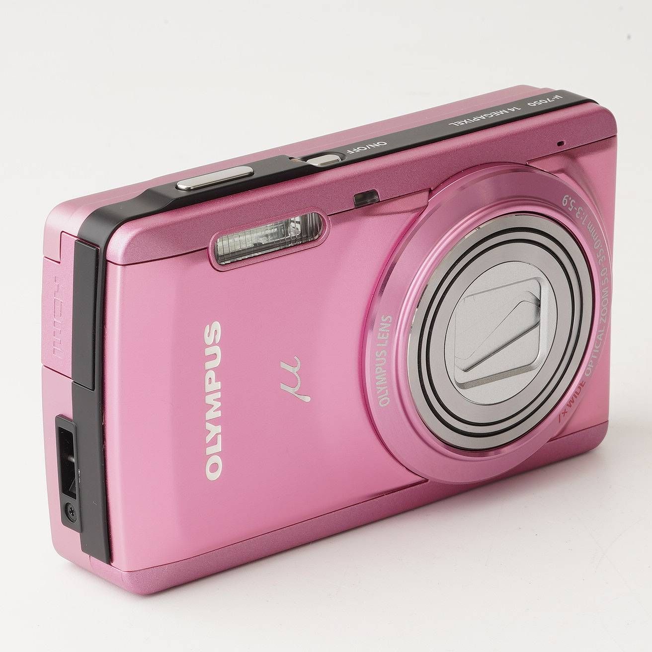 OLYMPUS LENS u-7050 デジカメ　ピンク オリンパス Olympus μ mju 7050 Pink - メルカリ