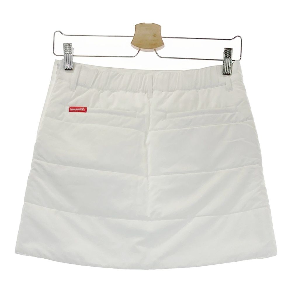 中綿入り スカート ルコック lecoq サイズ：7 LE COQ GOLF ルコックゴルフ 中綿スカート ホワイト系