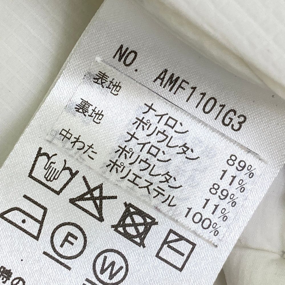 サイズ：M AND PER SE アンパスィ 中綿ジャケット ホワイト系