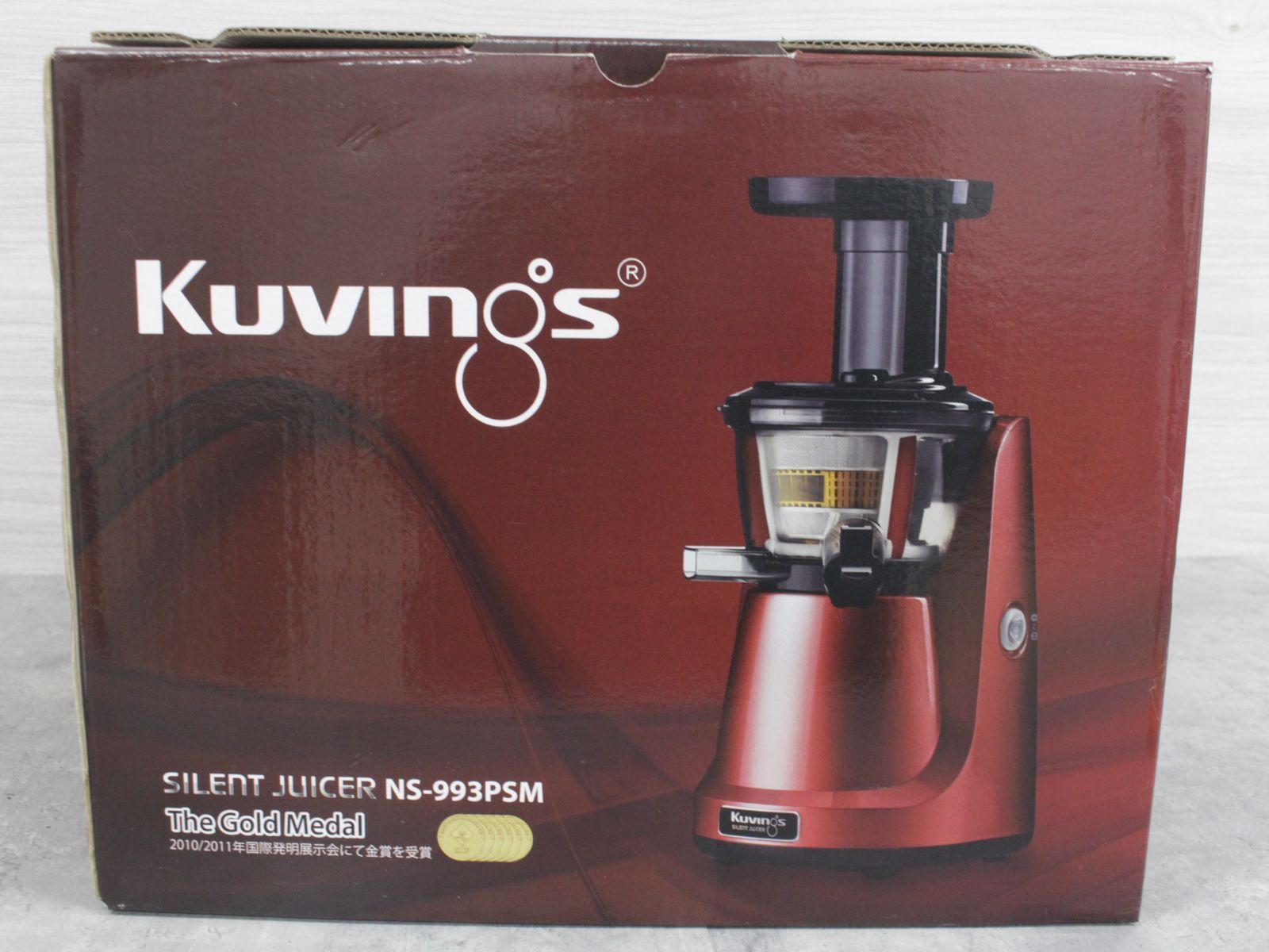 行董】未使用 KUVINGS クビンス サイレントジューサー NS-993PSM