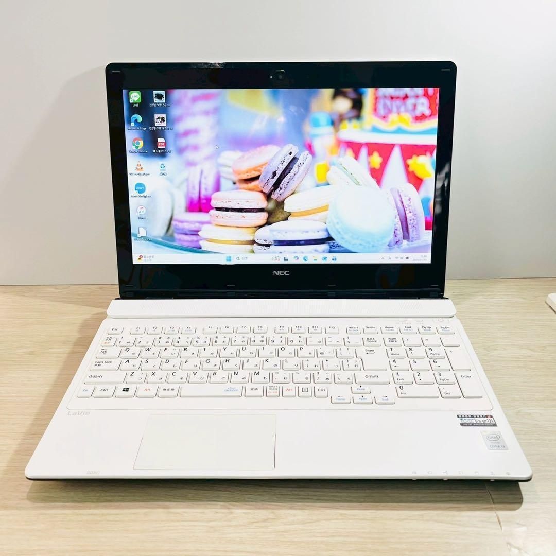 大容量SSD480GB✨Win11 ノートパソコン DVD カメラ オフィス - メルカリ