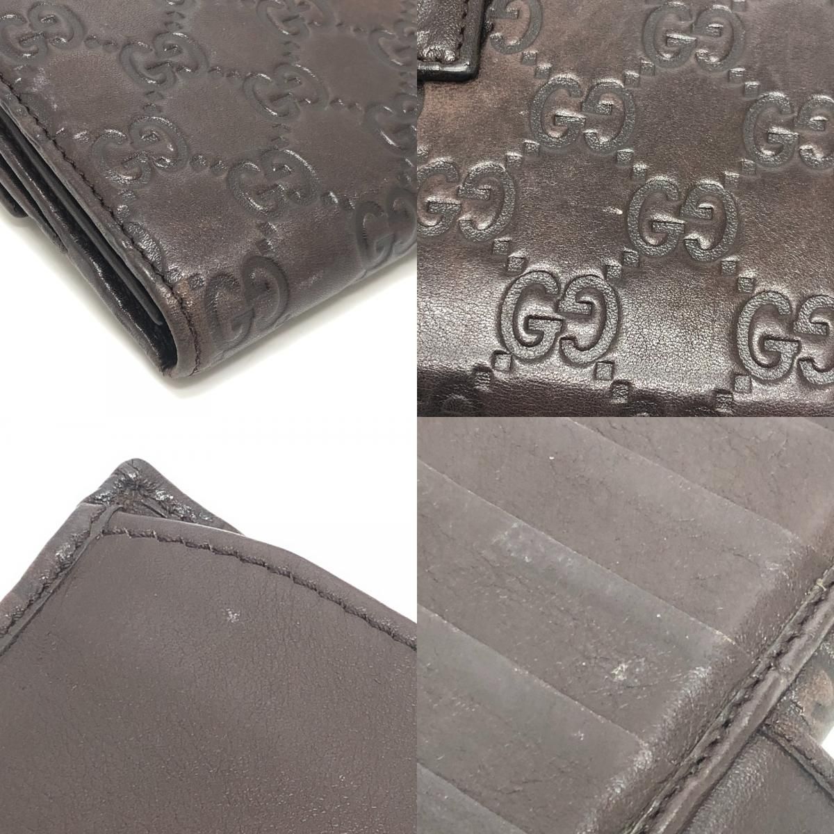 GUCCI グッチ 長財布 プリンシー グッチシマ GG柄 リボン 167464