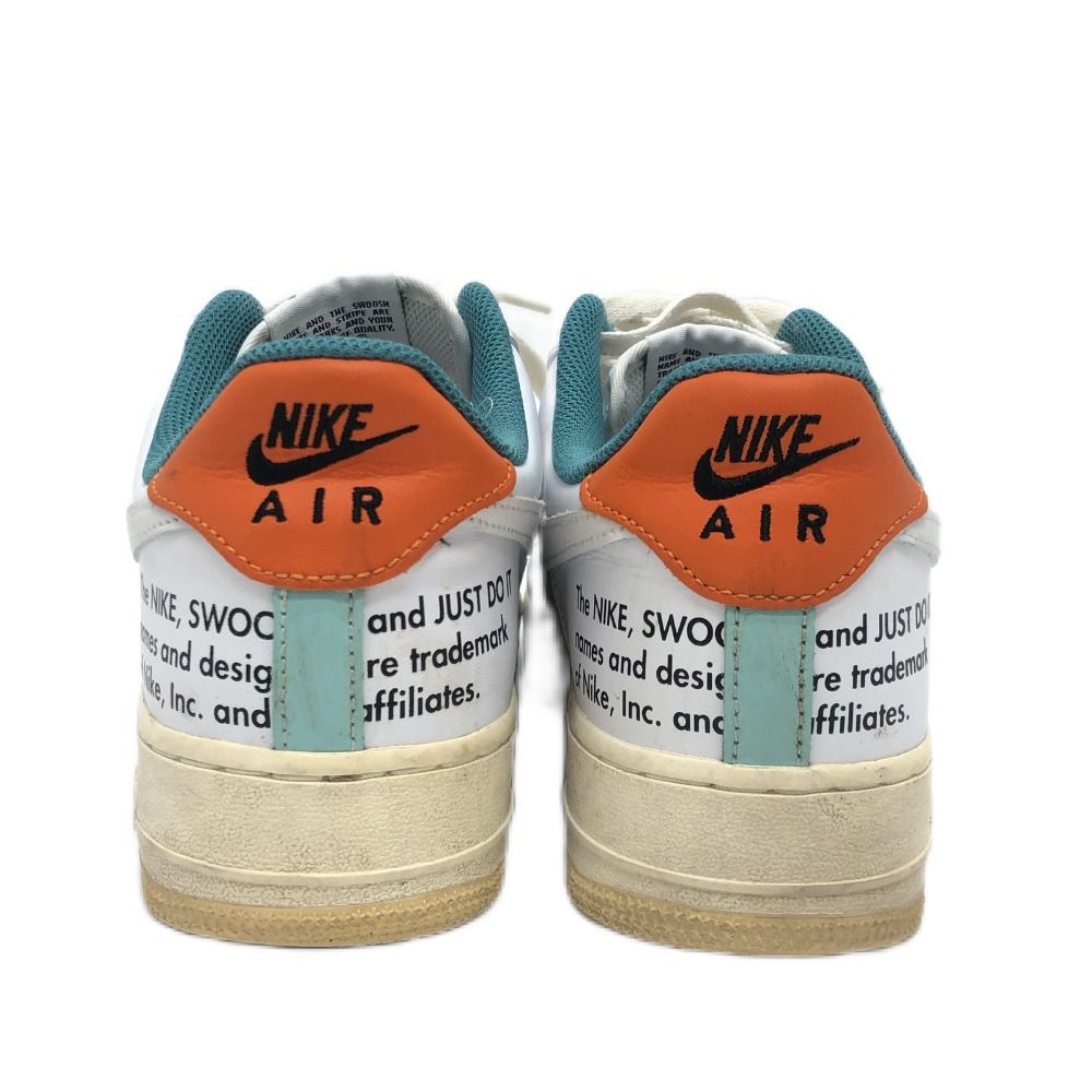 NIKE ナイキ スニーカー AIR FORCE 1 '07 LE WHITE/STARFISH エア