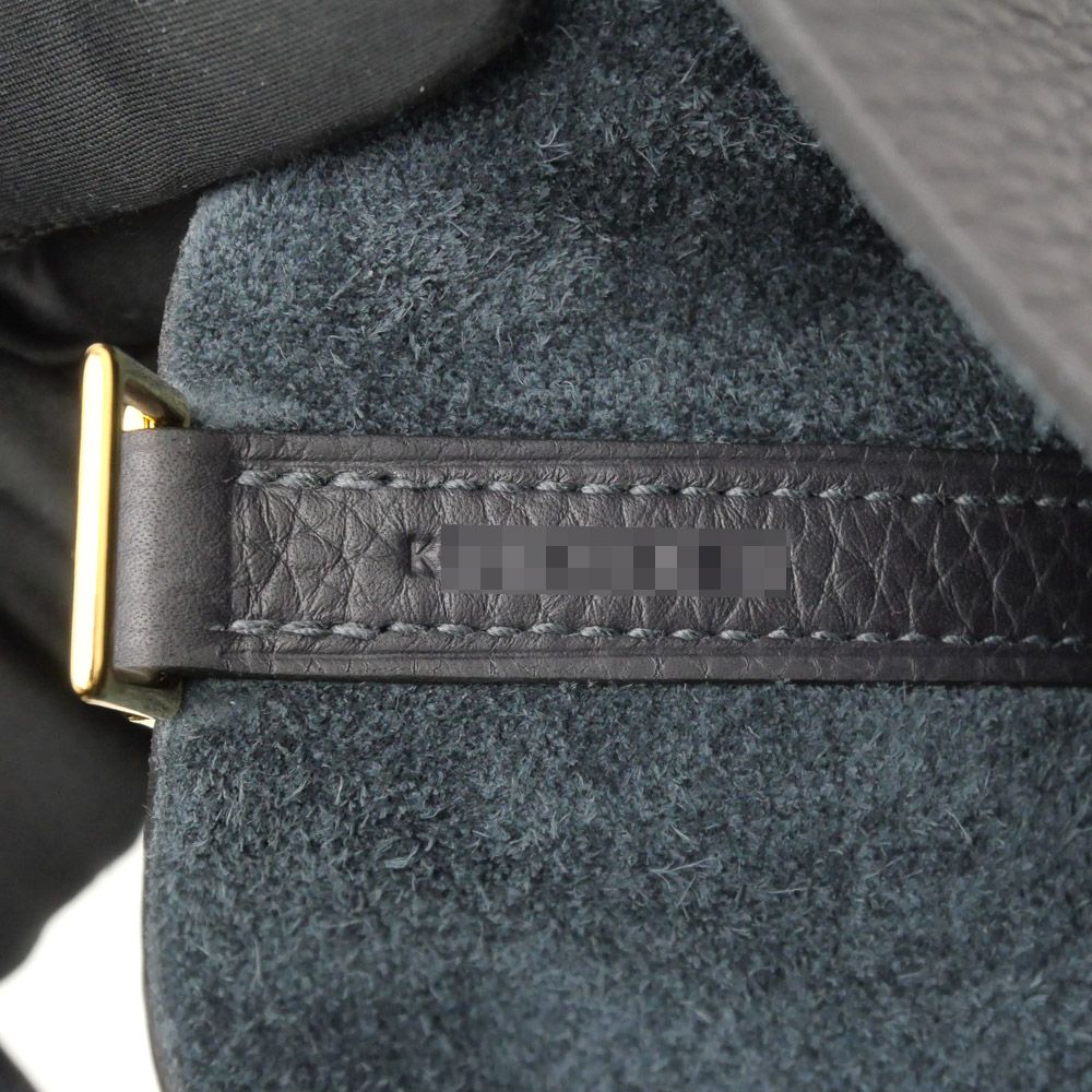 名東】エルメス ピコタンロックMM 22 ハンドバッグ キャバン ゴールド 