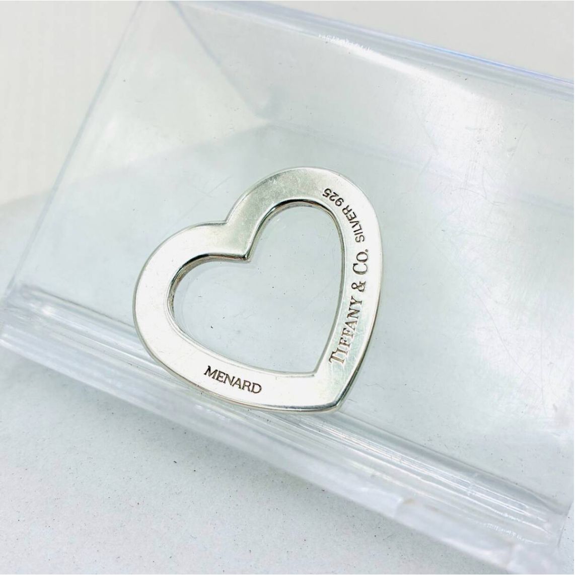 TIFFANY & Co. シルバー925 MENARD 限定ノベルティ ハートチャーム