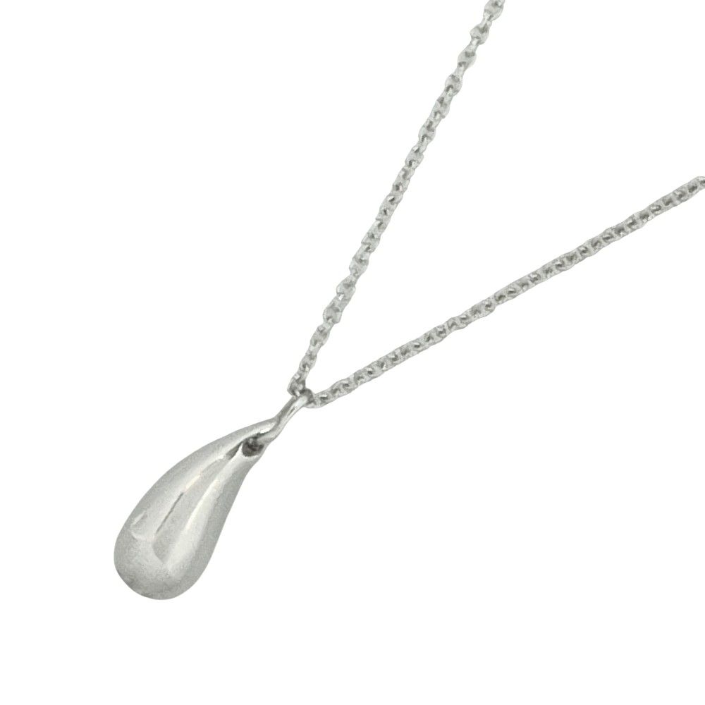 ティファニー　ティアドロップネックレス　チェーン40cm シルバー925 ティファニー ティアドロップネックレス チェーン40cm シルバー925