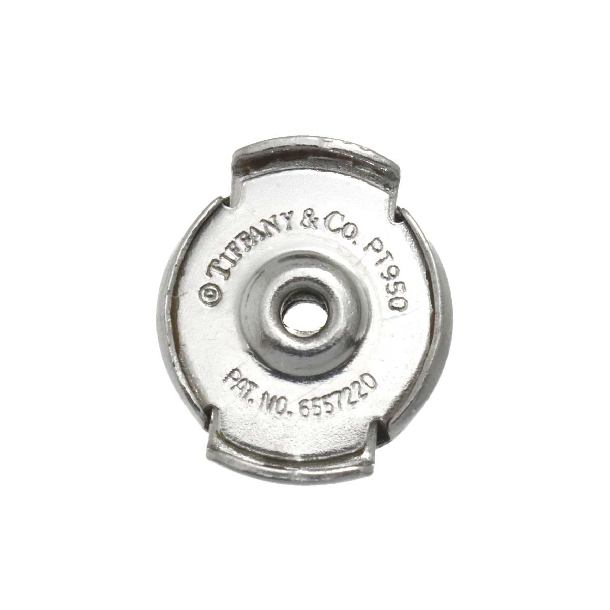 Tiffany ピアス　片耳 ティファニー TIFFANY&Co. ビクトリア ミニ ダイヤ ピアス Pt プラチナ