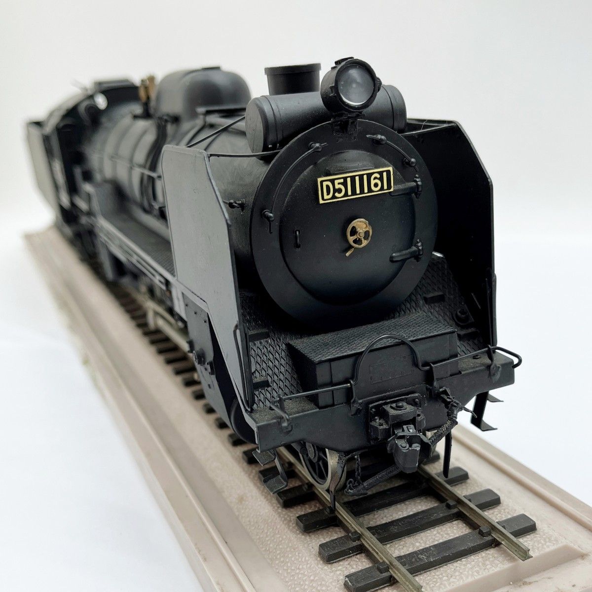◇◇ 蒸気機関車 D51 1161 鉄道模型 アクリルケース付 劣化有 - メルカリ