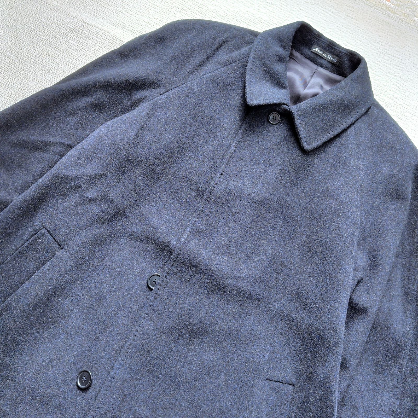 繊維の宝石を日常に】 Loro Piana ロロピアーナ カシミヤ混 ステン