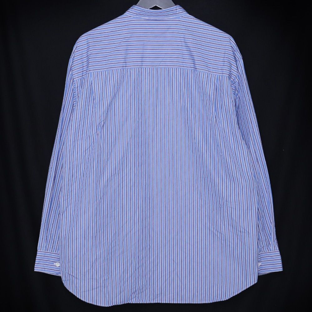 COMME DES GARCONS HOMME MIX Ralph Steadman 綿ストライプ長袖シャツ