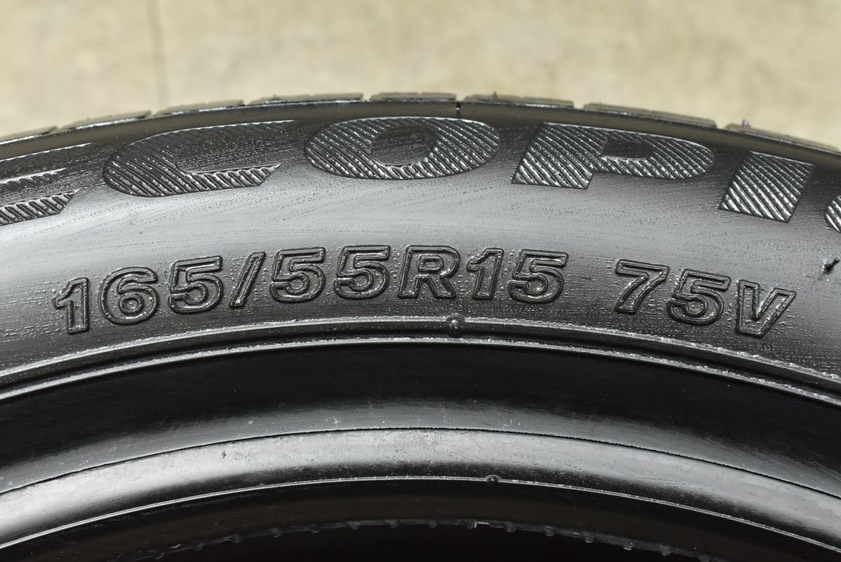 2025年 新車外し品】ブリヂストン エコピアEP150 165/55R15 4本セット