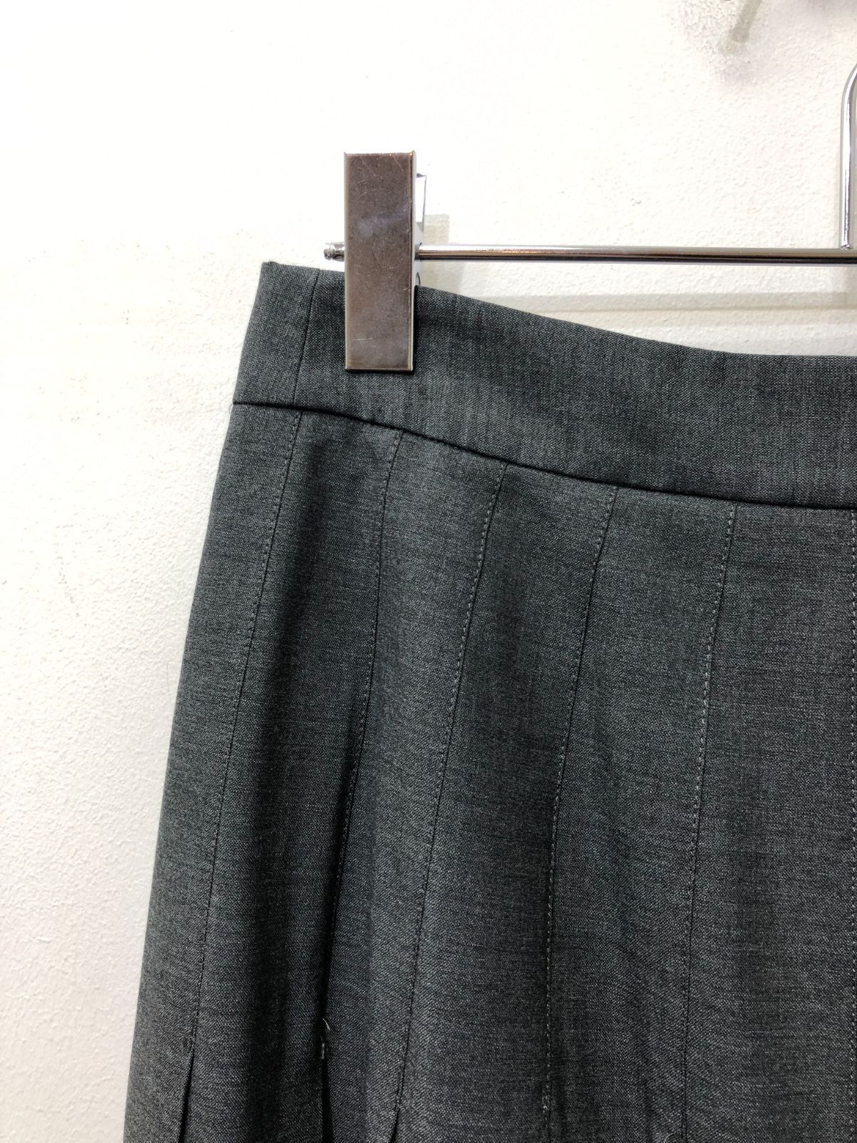 958☆MARGARET HOWELL マーガレットハウエル☆ウールプリーツスカート