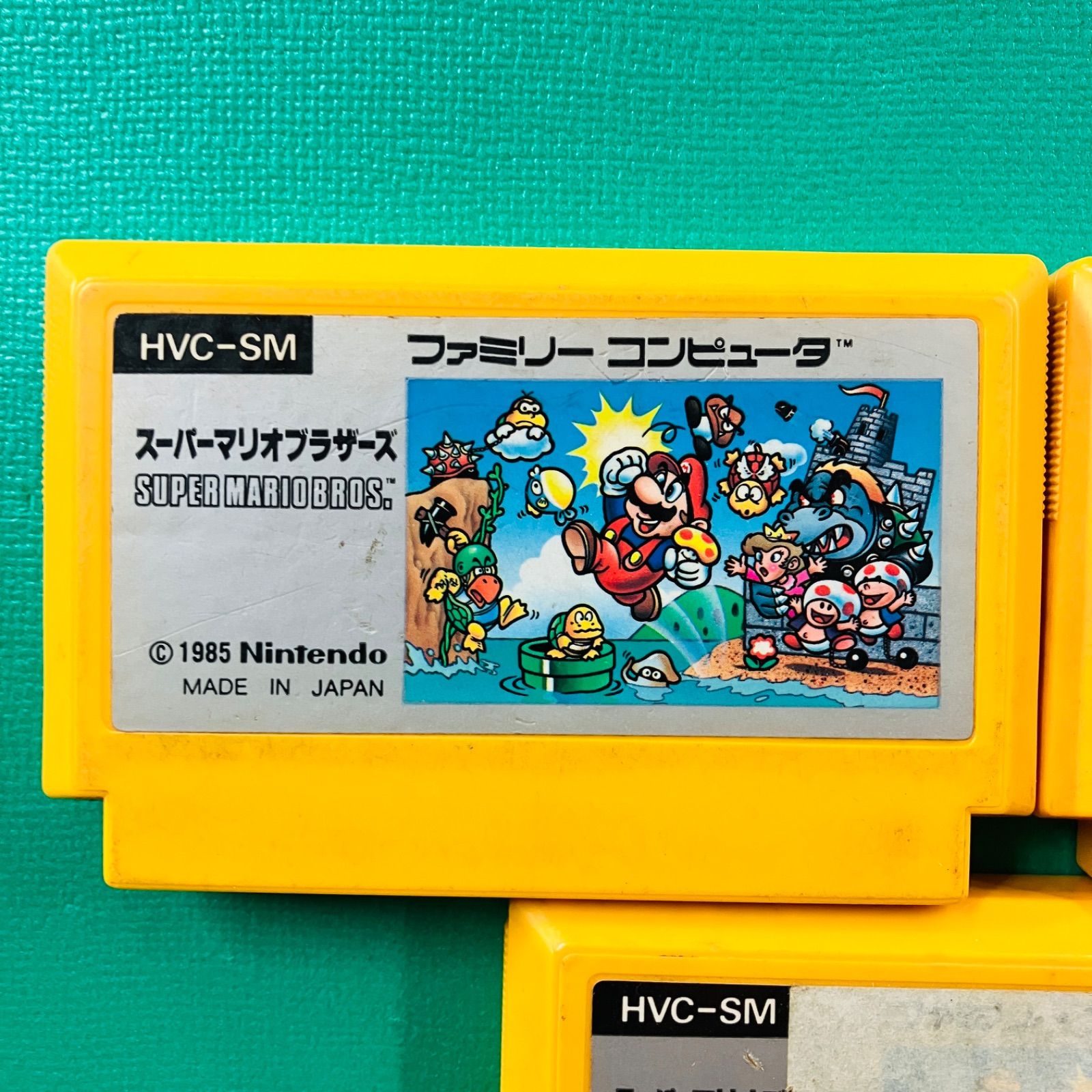 カセットのみ5点セット】ファミコン スーパーマリオブラザーズ FC