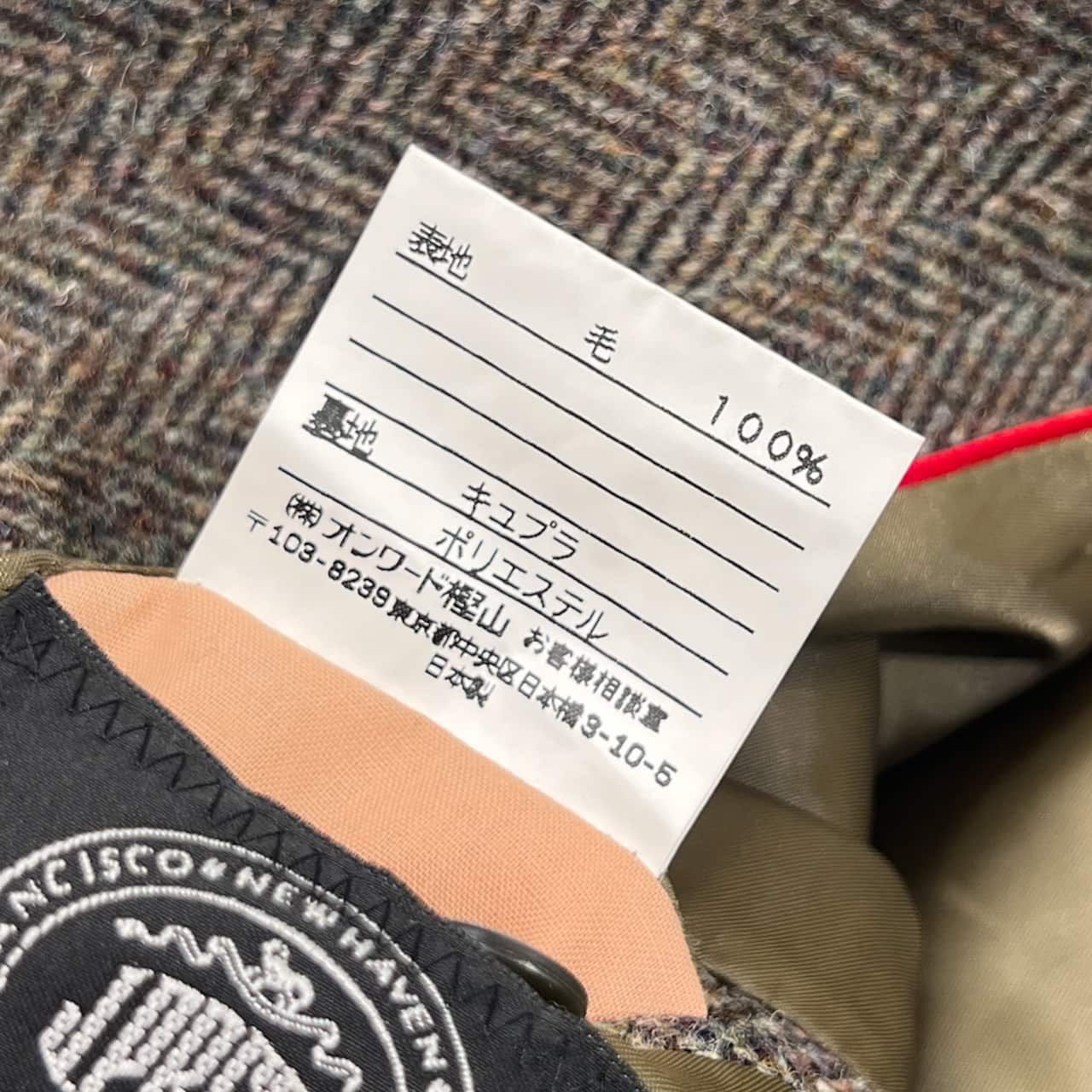 J.PRESS ジェイプレス AUTHENTIC MODEL ヘリンボーン 段返3B くるみ