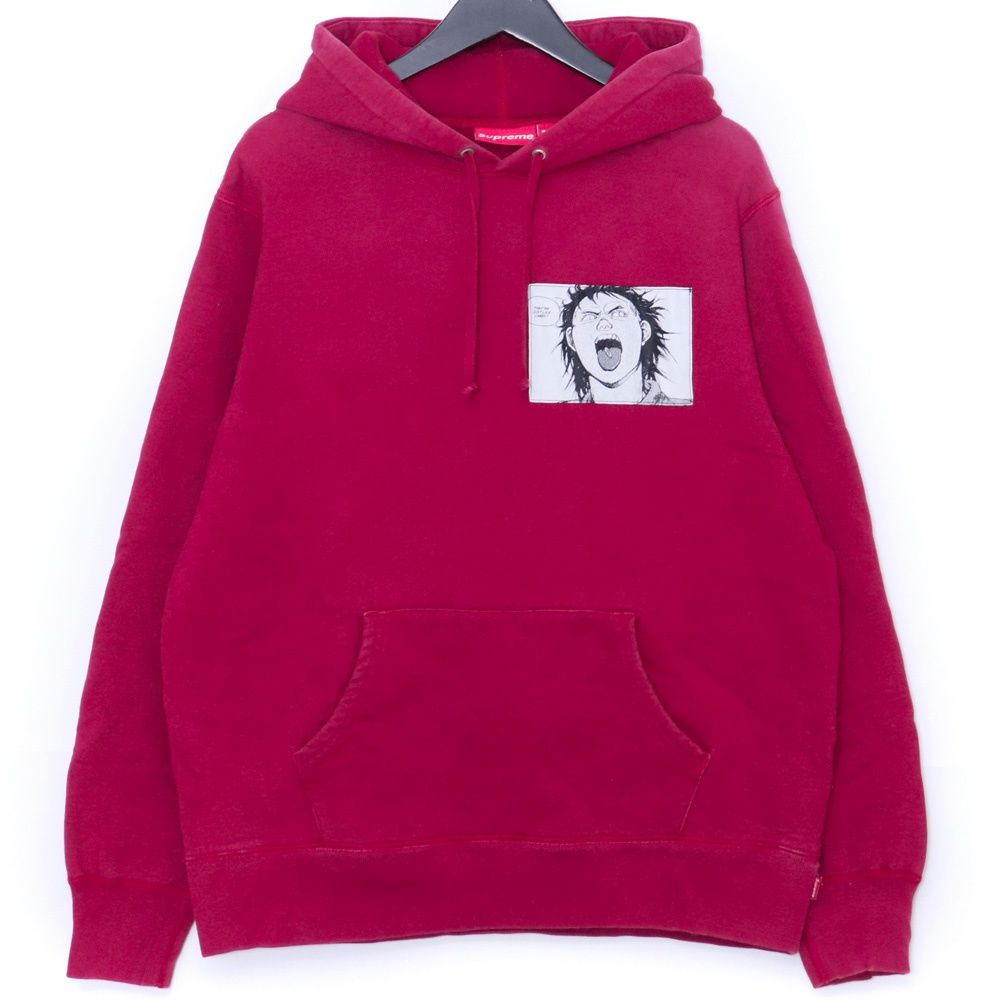 SUPREME AKIRA Patches Hooded Sweatshirt Mサイズ カーディナル