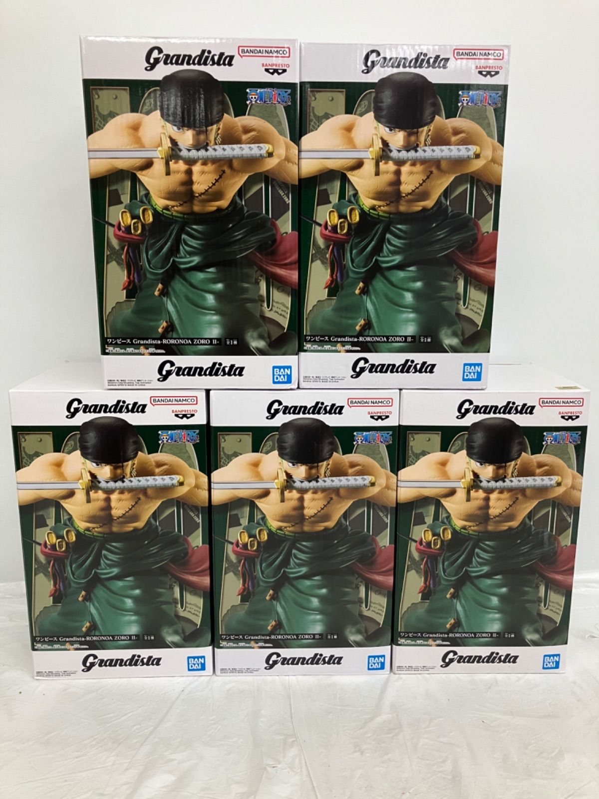 未開封 ワンピース ONE PIECE Grandista RORONOA ZORO ロロノアゾロ II