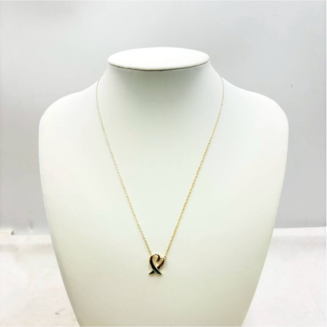 TIFFANY&Co. ラビングハート ネックレス シルバー925 箱・保存袋付き