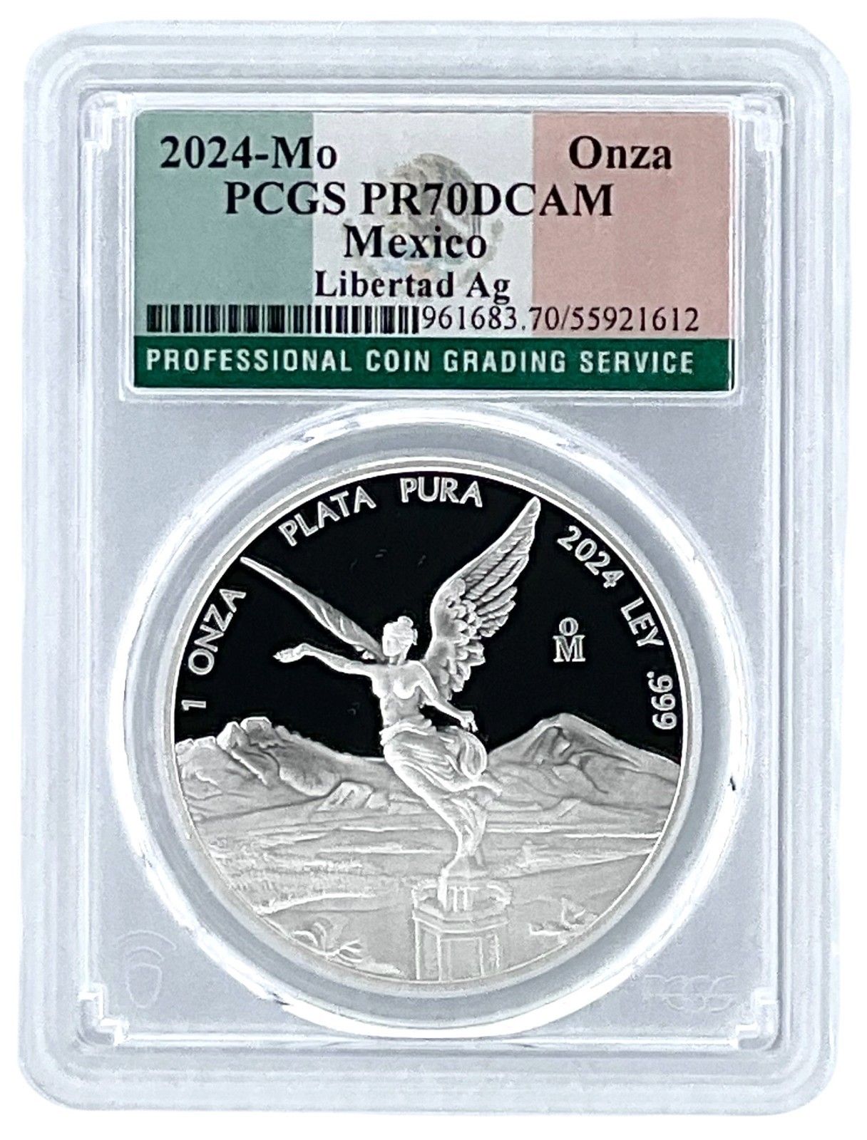 2024年 メキシコ 1オンス シルバー リベルタッド PCGS PR70 DCAM
