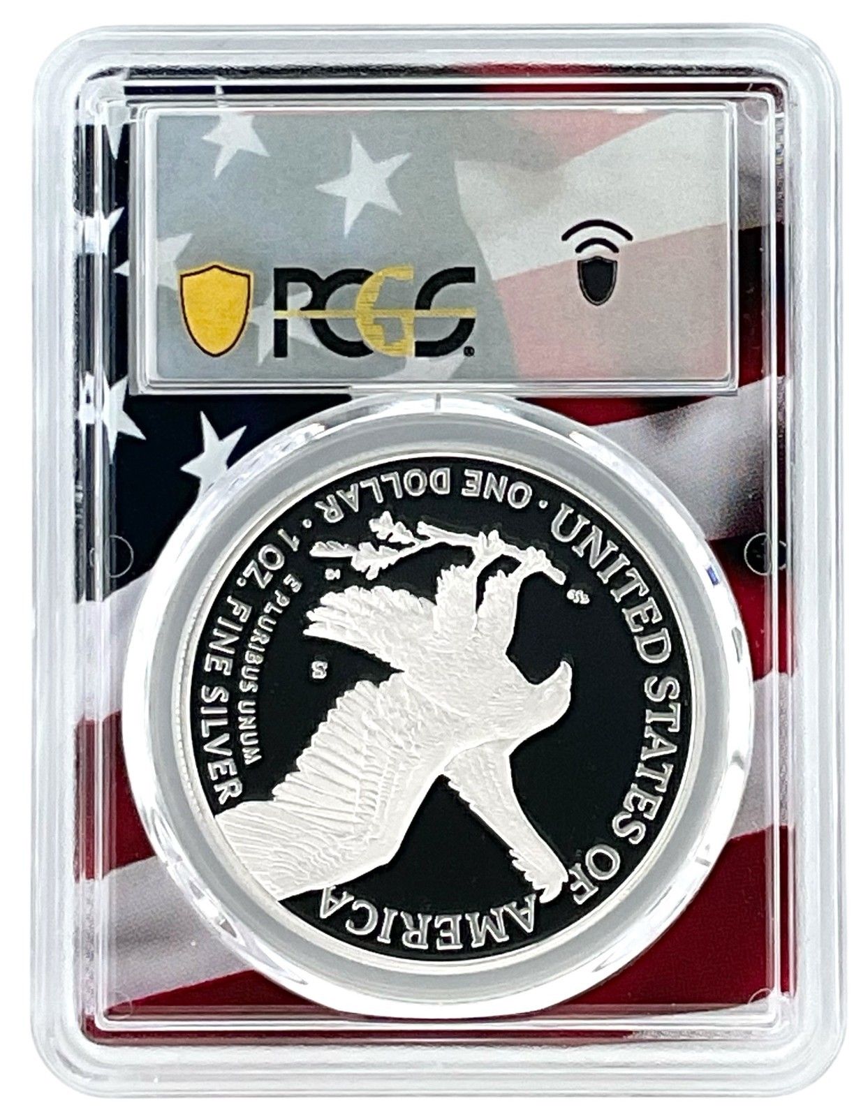 最高鑑定】2017年 アメリカ 銀貨 PCGS MS70 FirstStrike イーグル 1