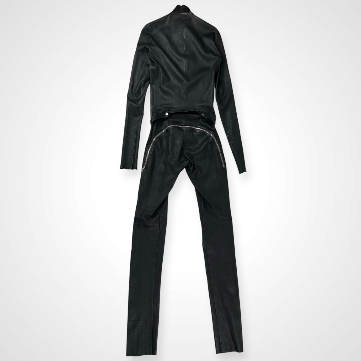 Rick Owens リックオウエンス / tight gary leather flight suits