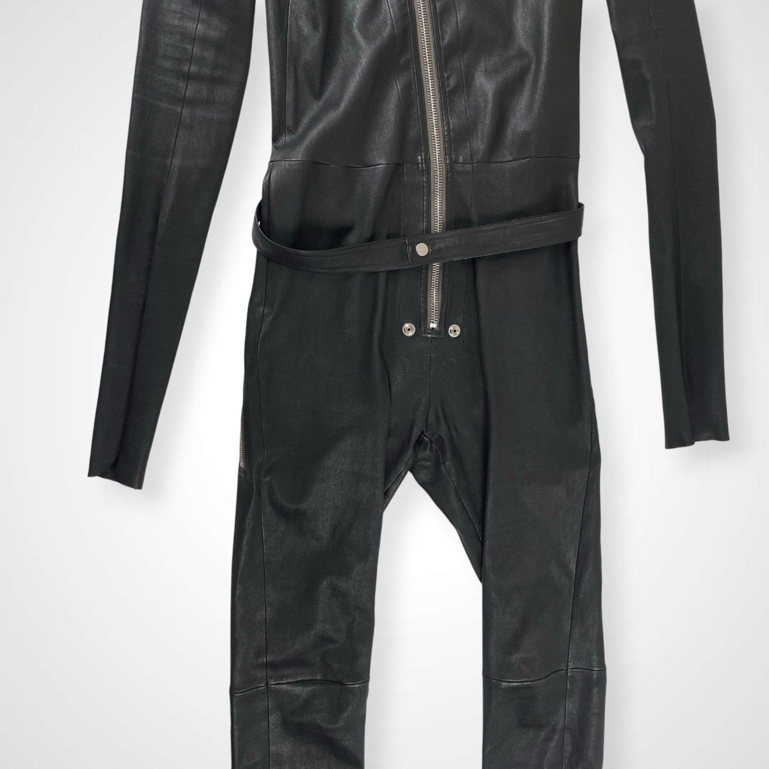 Rick Owens リックオウエンス / tight gary leather flight suits