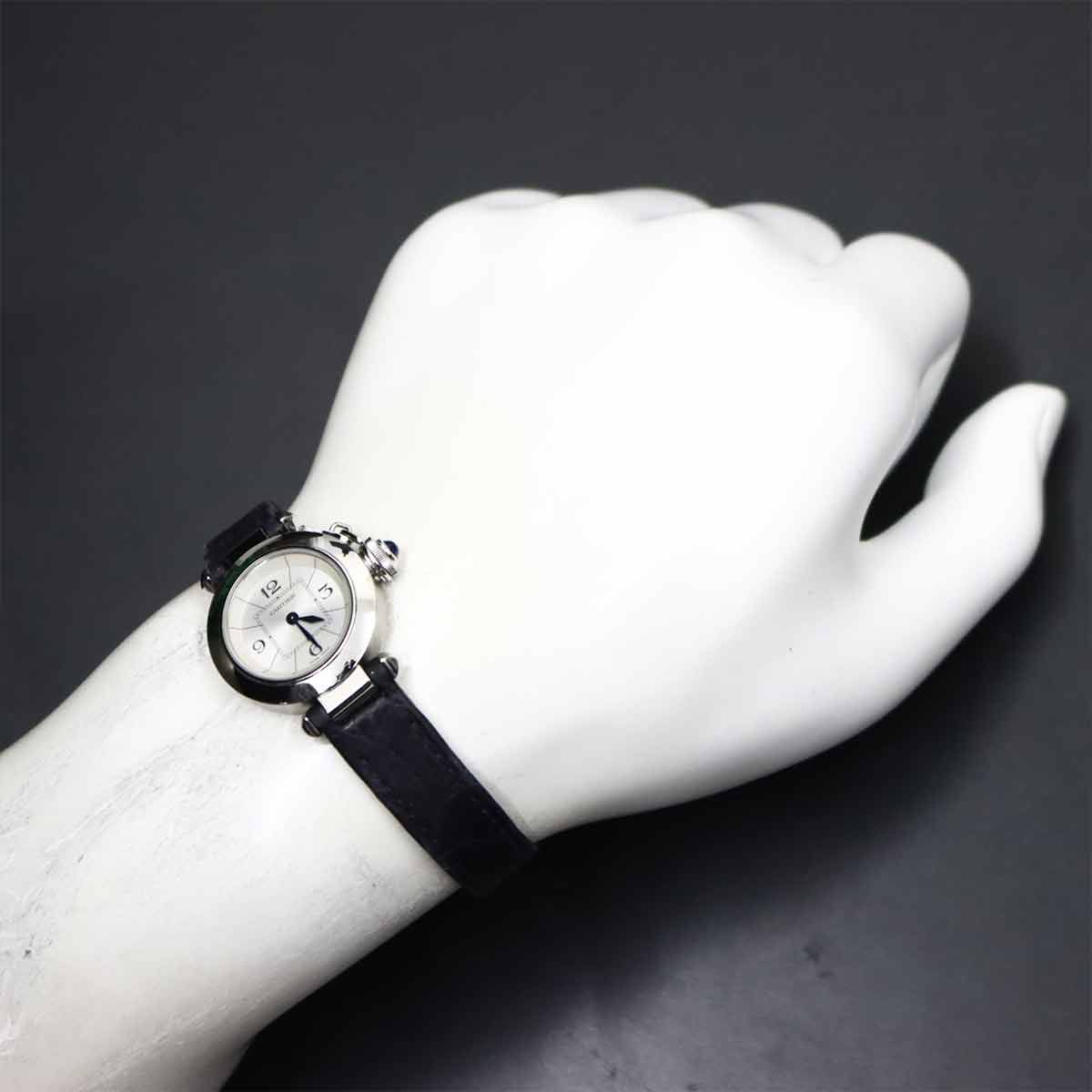 カルティエ Cartier ミスパシャ W3140025 レディース 腕時計 シルバー