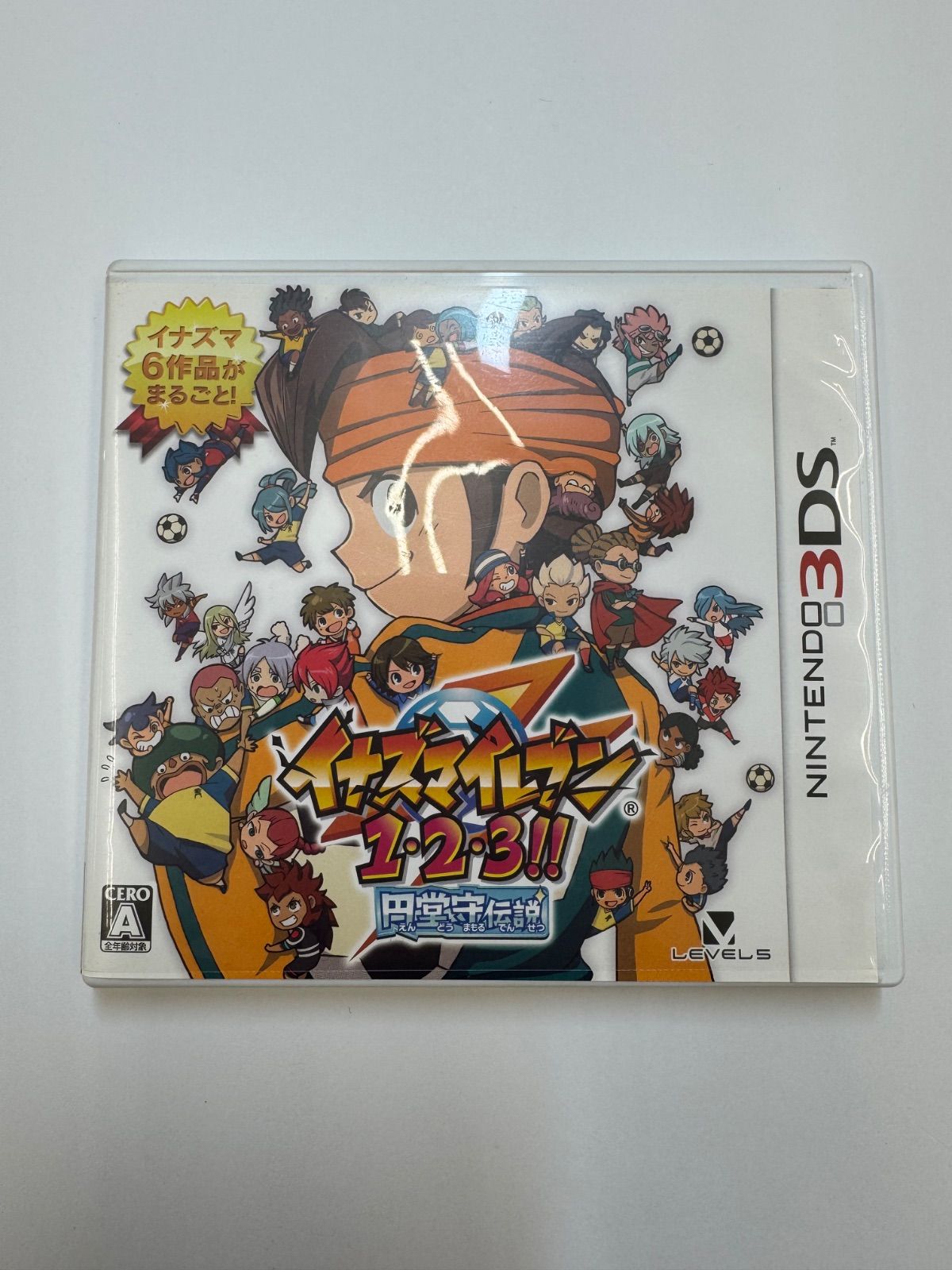 動作未確認】イナズマイレブン 1・2・3 円堂守伝説 3DSソフト - メルカリ