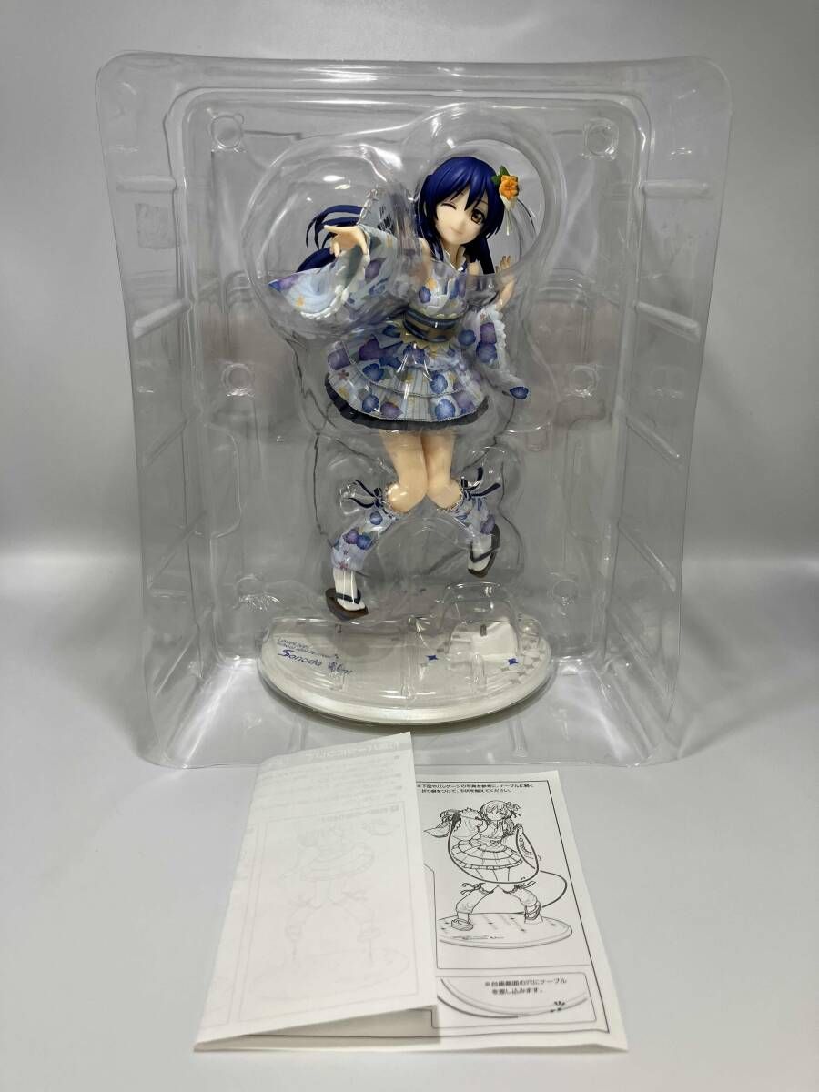 開封済み 難あり アルター 園田海未 1/7 ラブライブ！スクールアイドル