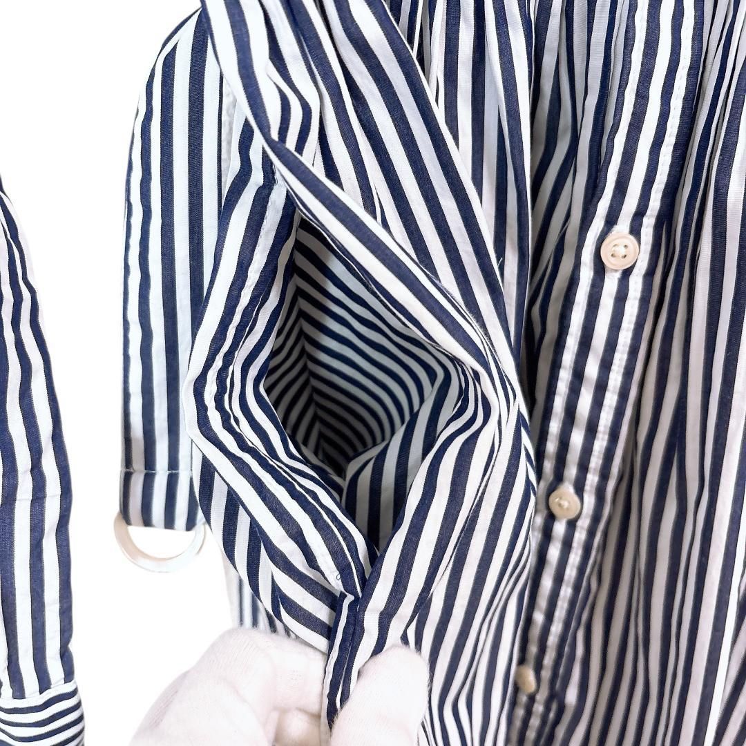 美品】ポロラルフローレン ポニー刺繍 長袖シャツワンピース 150/80