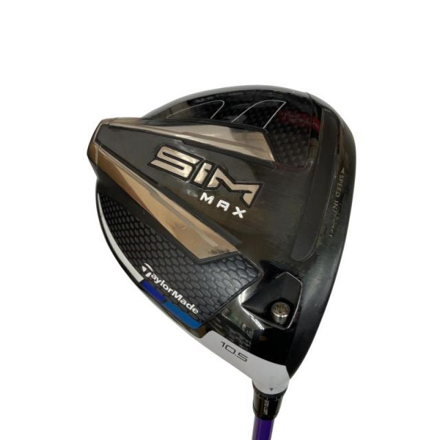 中古】 テーラーメイド SIM MAX 10.5° ドライバー DR 純正特注シャフト