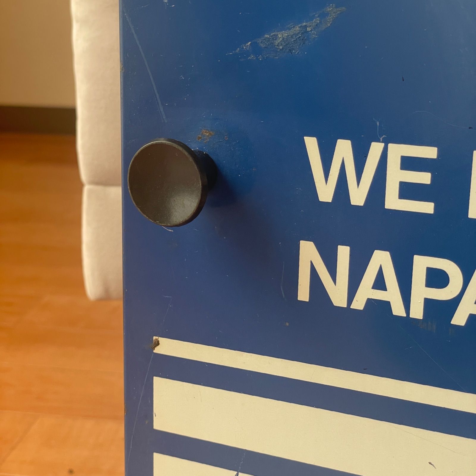 特大！】1960's NAPA ナパ ビンテージ ウォール キャビネット 棚 看板