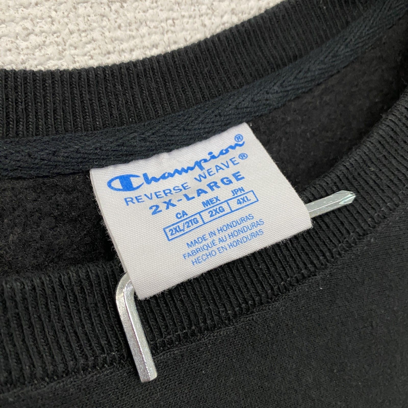 champion チャンピオン リバースウィーブ スウェット 黒 ブラック