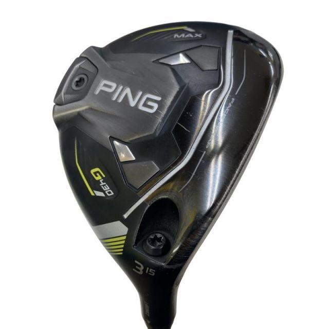 中古】 ピン G430 MAX 3W フェアウェイウッド FW ALTA J CB BLACK(FW