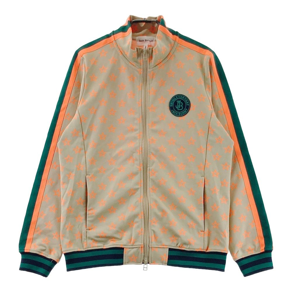 Jack Bunny!! 星柄ゴルフウェア セットアップ上下 メンズＬＬサイズ６ Jack Bunny!! 星柄ゴルフウェア セットアップ上下 メンズLLサイズ6