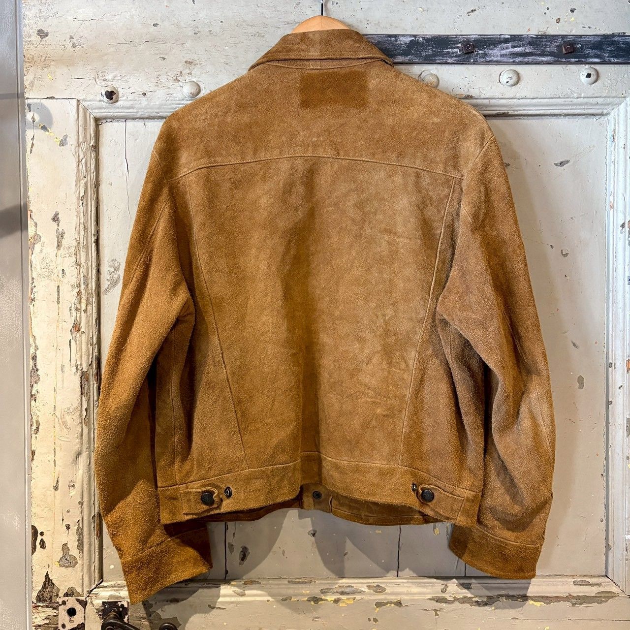 レア】50's イングランド製 L.L.Bean 筆記体黒タグ スエードジャケット